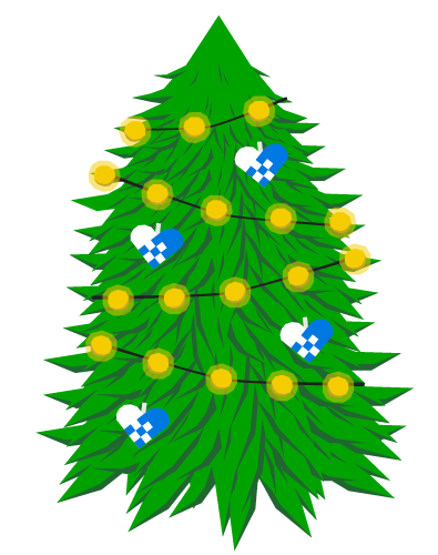 juletræ